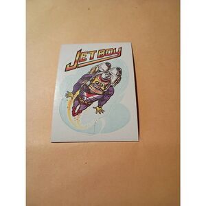 1983 General Mills Zero Hero Trading Card Sticker Vintage #62 Jet Boy